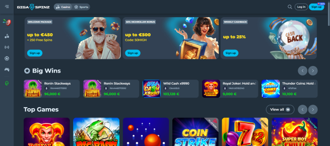 Gigaspinz casino betrouwbaar